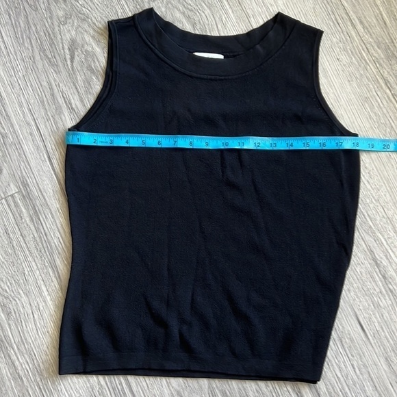 Dress Barn Black Dressy Tank Size L - Picture 5 of 6